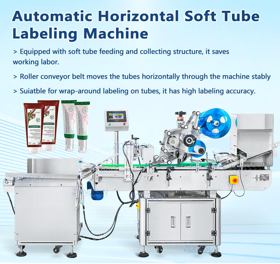 soft tube labeling machine