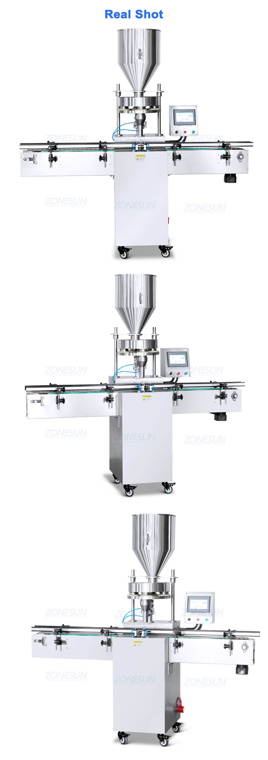 particle filling machine