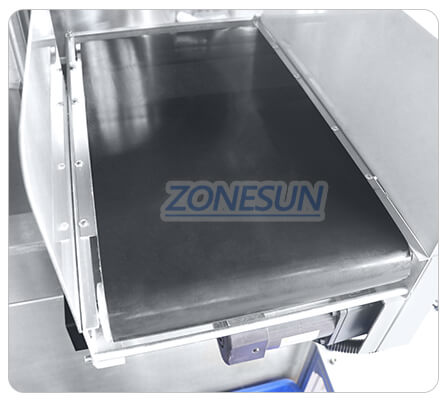 conveyor of spout pouch filling capping machine
