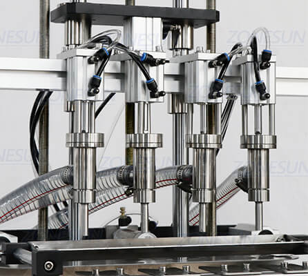 filling nozzle of tabletop liquor filling line