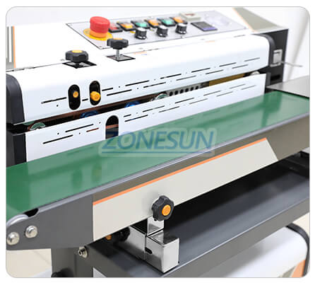 conveyor of continuous vacuum sealing machine