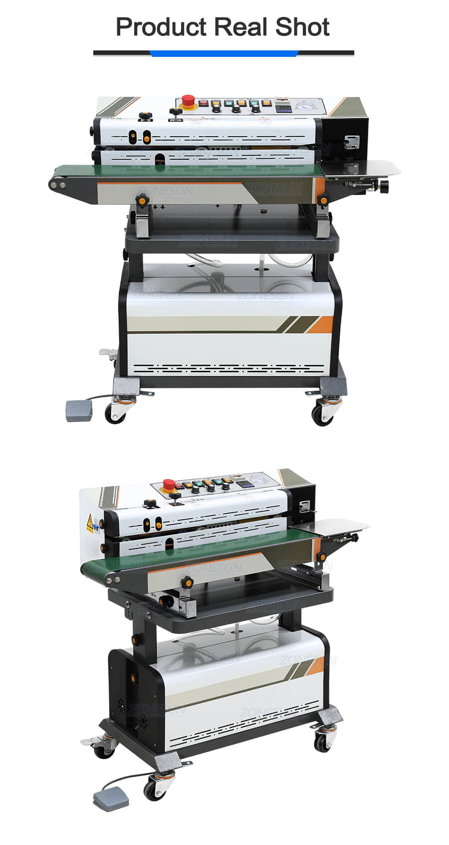 continuous vacuum sealing machine for mylar bags