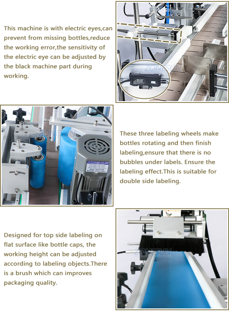 Détails de la machine de la remplissage de crème chaussure Ligne 2