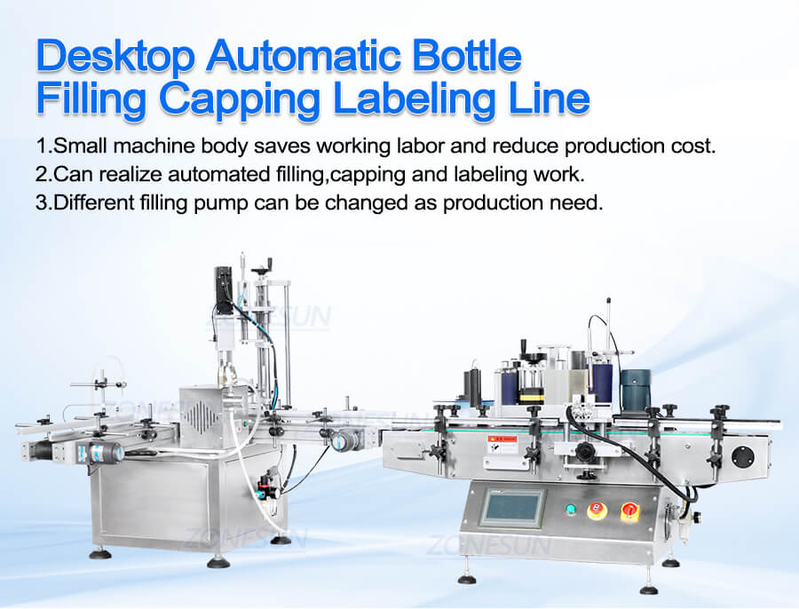 vial liquid filling line