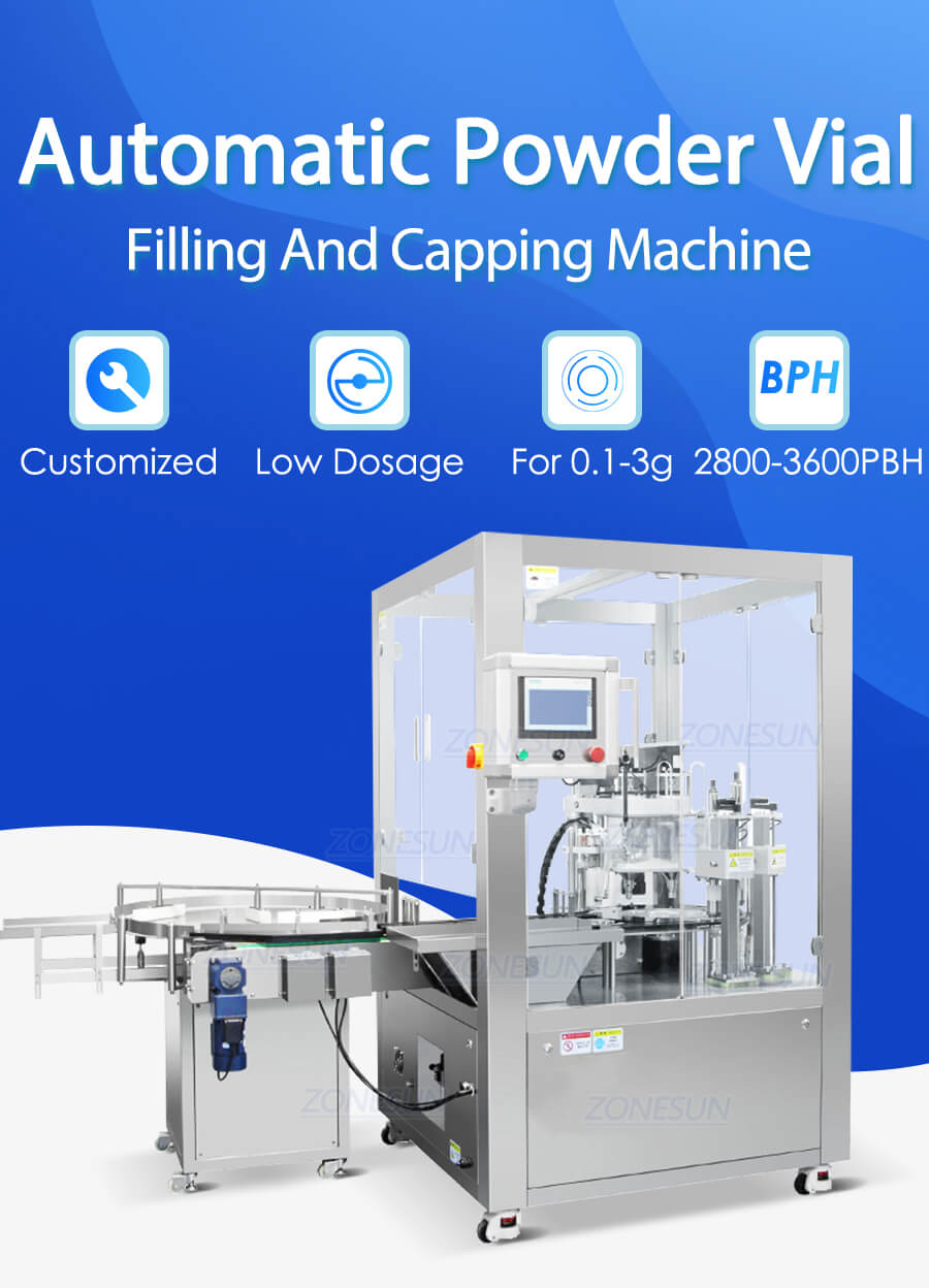 vial powder filling machine