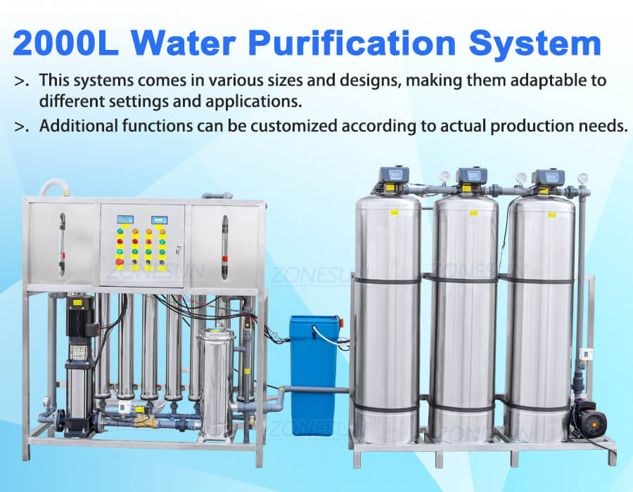 système de purification de l'eau