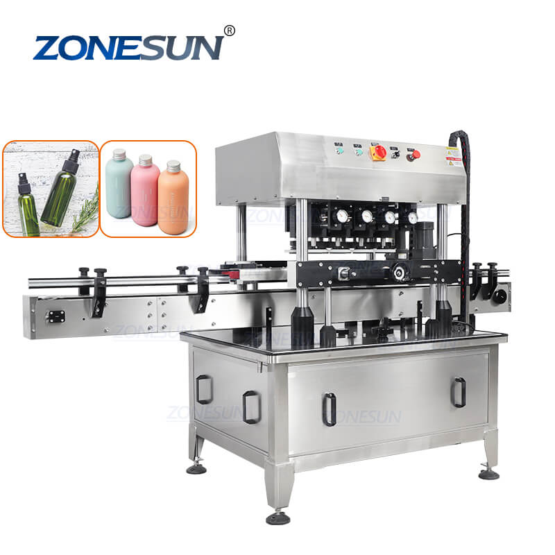 ZONESUN ZS-XG50D Semi Automatic Pilfer Proof Capping Machine For
