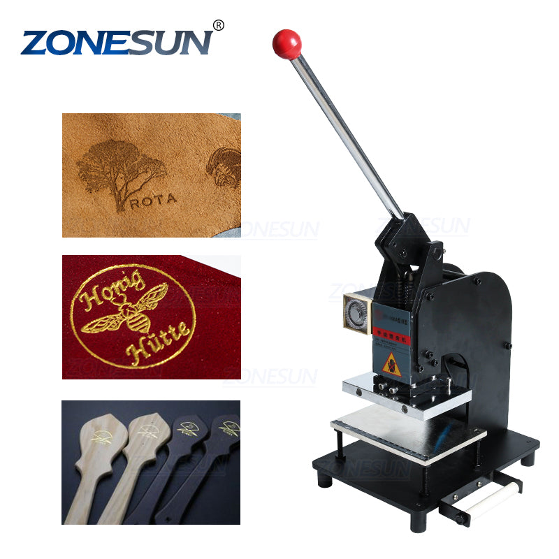 Hot Foil Stamping Machine Embossing Logo Trademark Manual Bronzing Mac –  ZONESUN TECHNOLOGY LIMITED