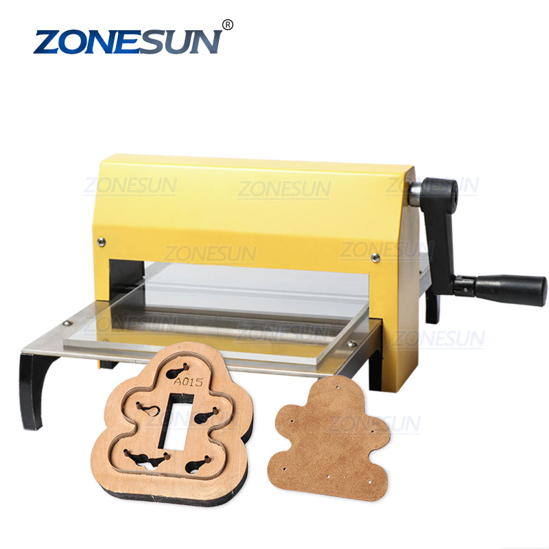 ZONESUN 26x12cm Double Wheel Manual Leather Cutting Machine Photo Pape –  ZONESUN TECHNOLOGY LIMITED