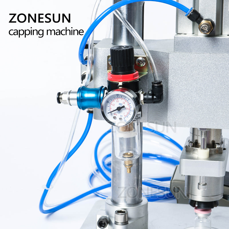 ZONESUN Vial Crimper Manual Hand Crimper for Use For 20mm Crimp