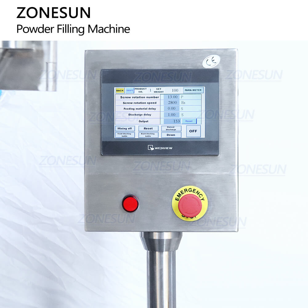 ZS-BM200 Horizontal Acrylic Dry Powder Ribbon Blender Spice Powder Mixer  Tank Mixing Machine