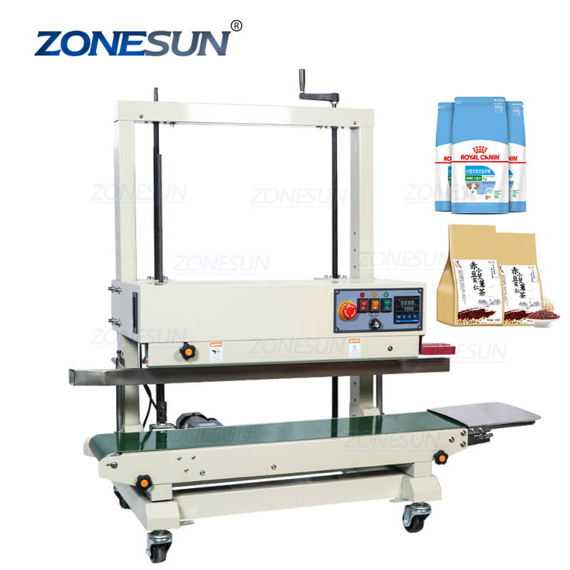 BENTISM Continuous Bag Band Sealing Machine FR900K, Band Sealer