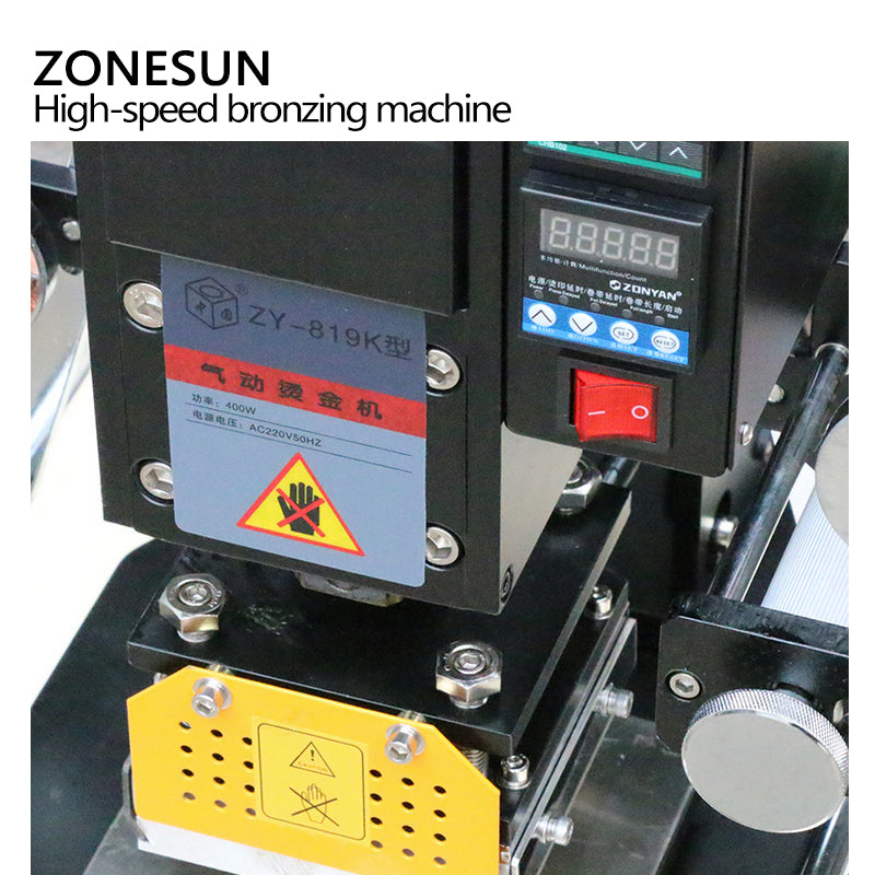 Automatic Hot Foil Stamping Machine - Automatic Nail Polish Cap Hot Foil  Stamping Machine Manufacturer from Mumbai