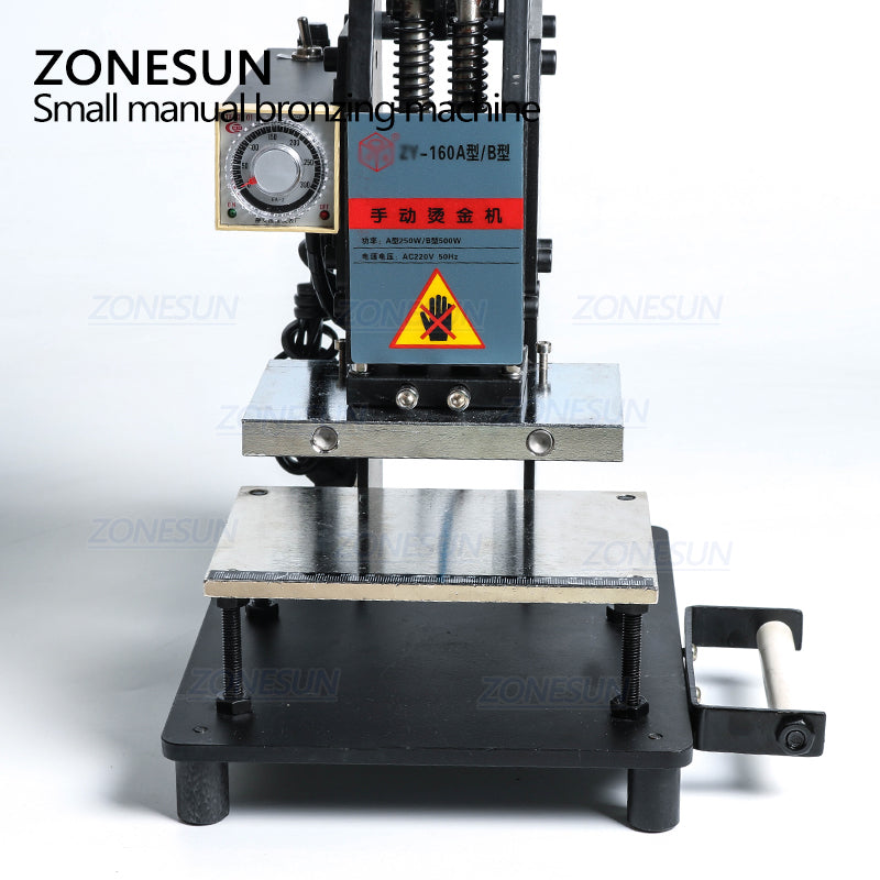 ZY-819H Pneumatic Hot Foil Stamping Machine For Custom Logo Leather Wo –  ZONESUN TECHNOLOGY LIMITED