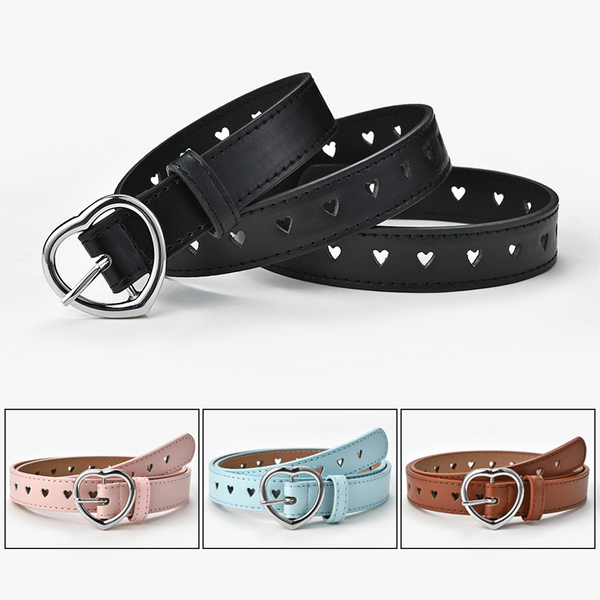 Heart Buckle Belt (6 Colours) – Ice Cream Cake