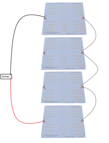 4 Boards in series