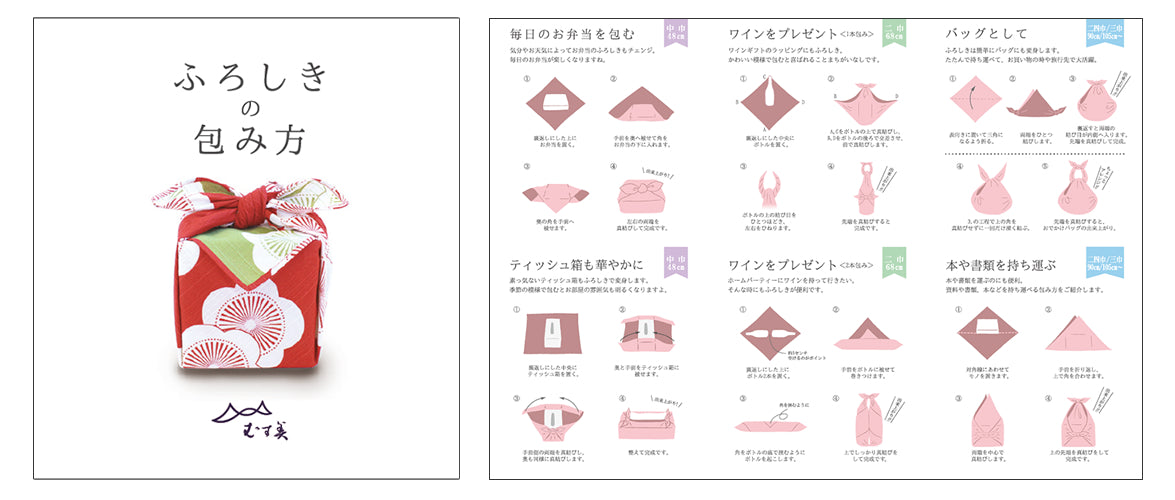 How to use furoshiki leaflets