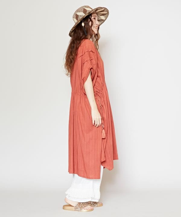 Long Slit Oversized Kaftan Dress