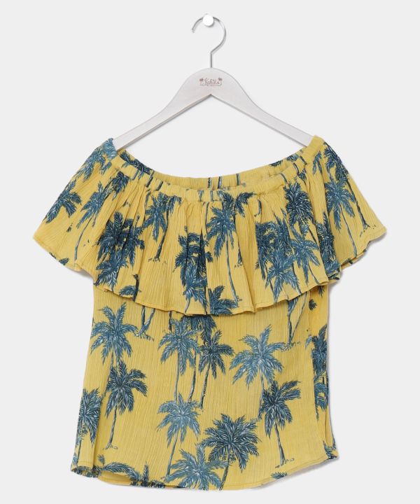 Botanical ALOHA Convertible Blouse