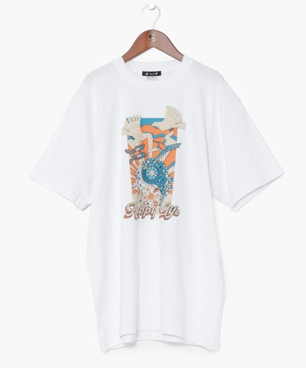 Foam Printed Graphic Tee - L