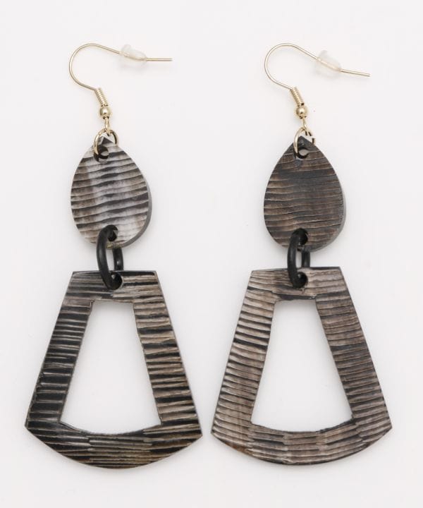 Buffalo Horn Earrings