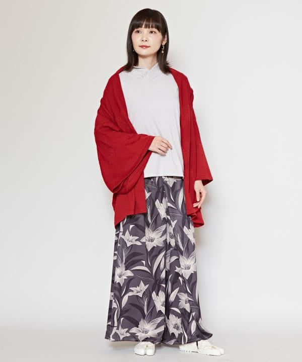 HUYUGESHIKI - Knit Haori Jacket