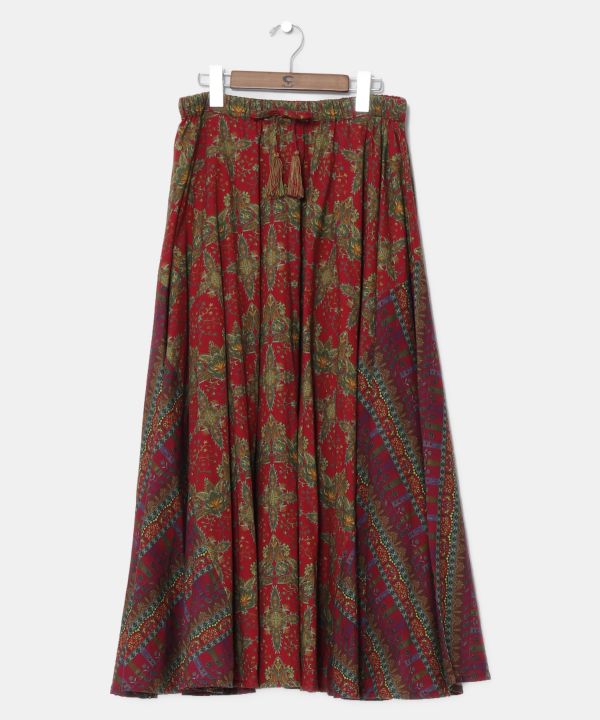 Indian Traditional Pattern Printed Skirt