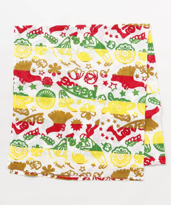 LOVE＆PEACE Hippies Multi Cloth 225 x 150cm