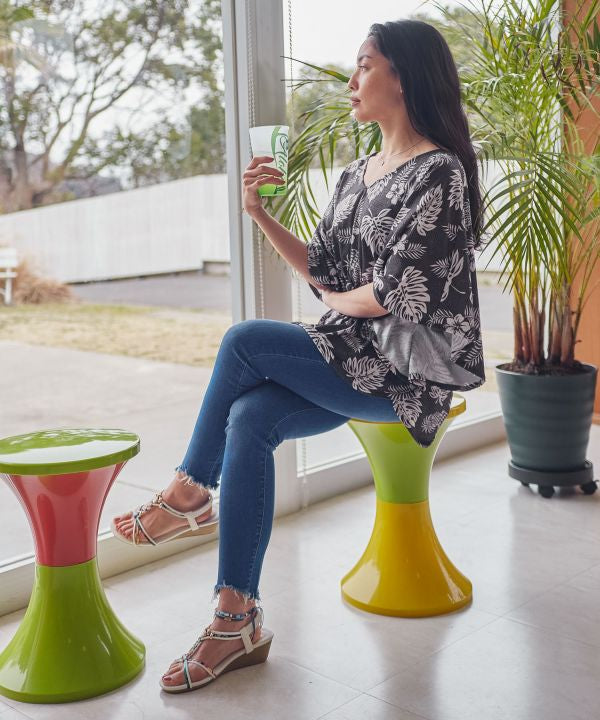 Relaxed Poncho Top