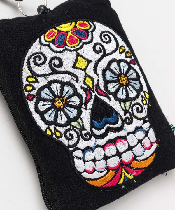 Mexican Calavera Card Case