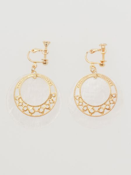 Shell x Ismalic Motif Earrings