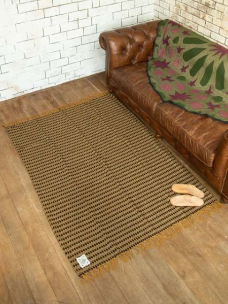 Woven Cotton Rug Multi Cloth