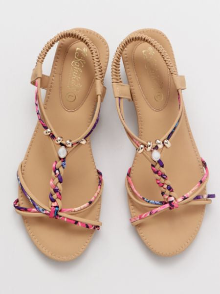 Colorful String Sandals