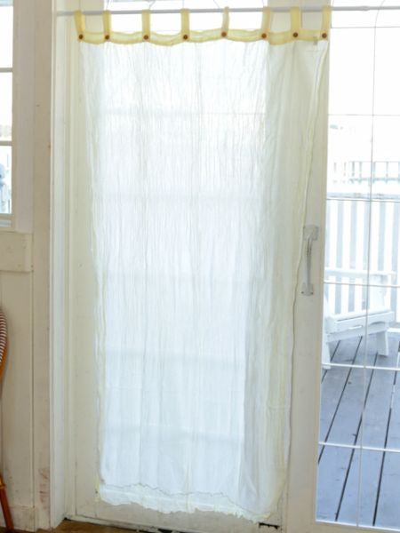 Layered Gauze Cotton Curtain 178cm