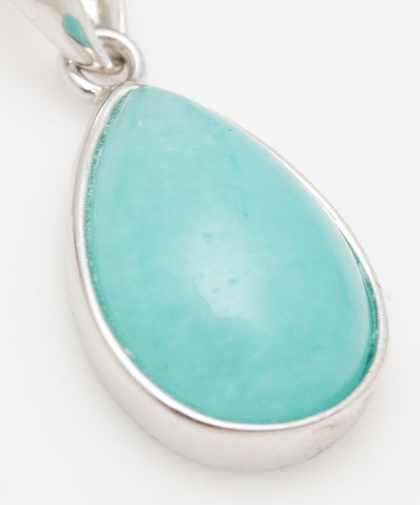 Peruvian Amazonite Drop Pendant