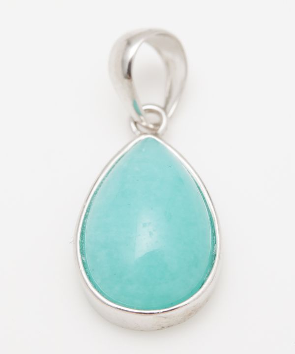 Peruvian Amazonite Drop Pendant