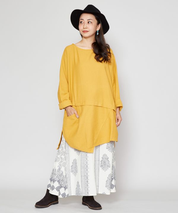 Nepali Cotton Asymmetrical Top