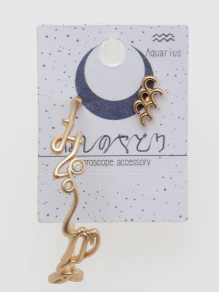 HIRAGANA Zodiac Earrings