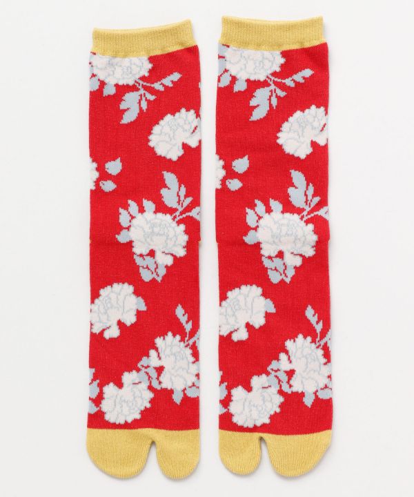 White Peony TABI Socks 23～25cm