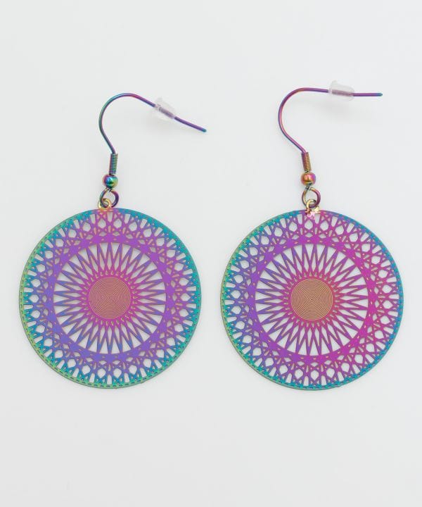 Oriental Hologram Earrings