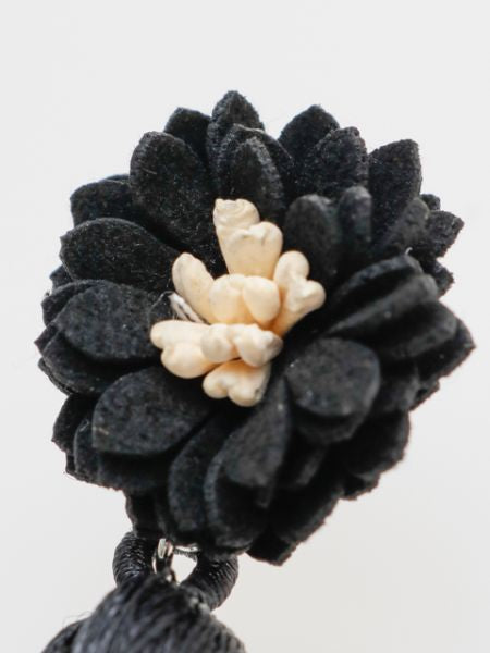 Chrysanthemum Tassel Earrings