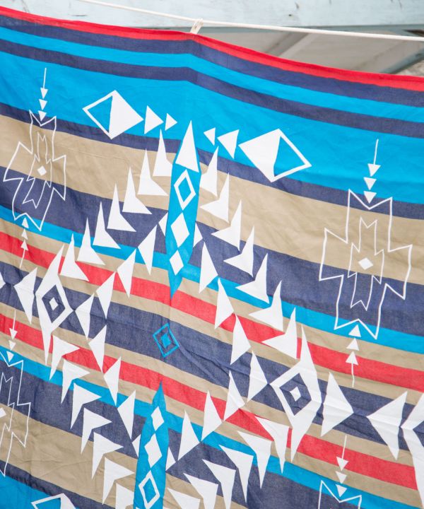 NAVAJO Bed Cover Multi Cloth