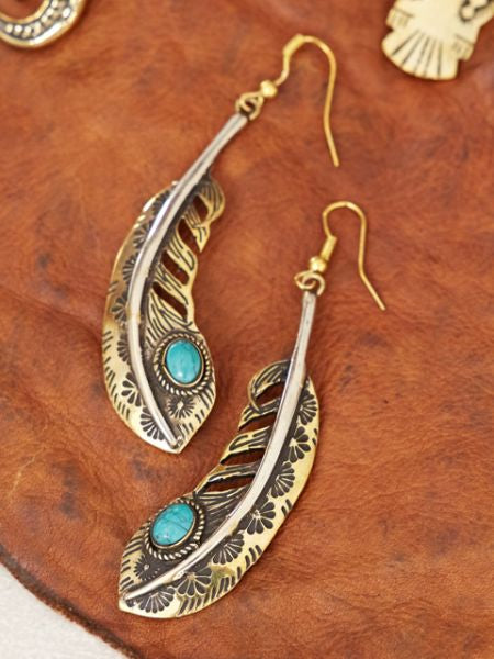 Native American Motif Earrings