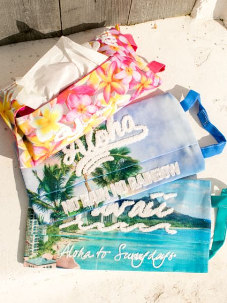 Hawaiian Scenery Tissue Paper Cover