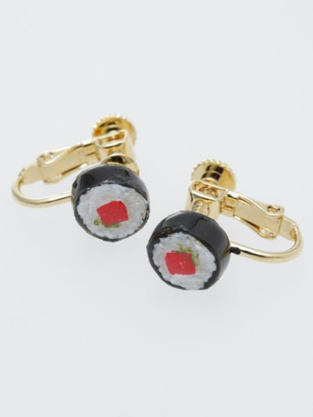 SUSHI Clip Earrings