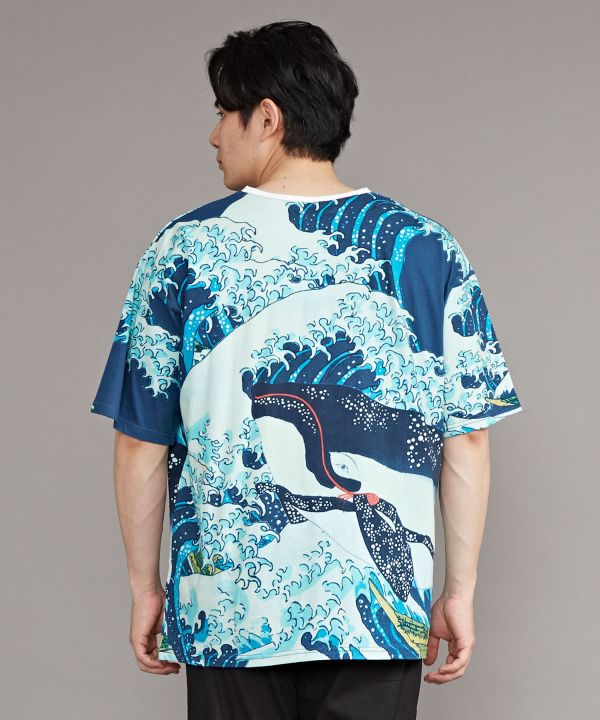 UKIYOE Print Men's T Shirt