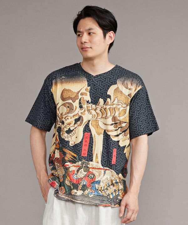 UKIYOE Print Men's T Shirt