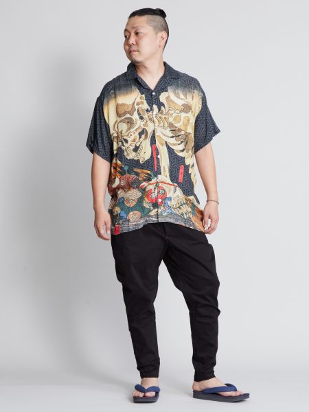 UKIYOE Print Men's Shirt