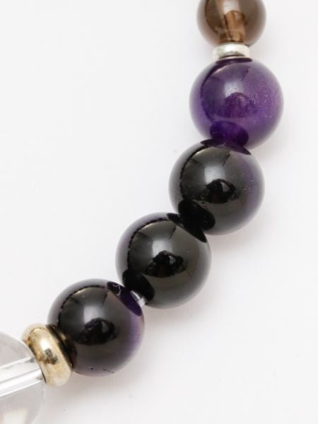 SUIJIN - 10mm Purple Tiger Eye Bracelet