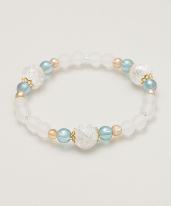 HIYORI - Triangle Frosty Crystal Bracelet